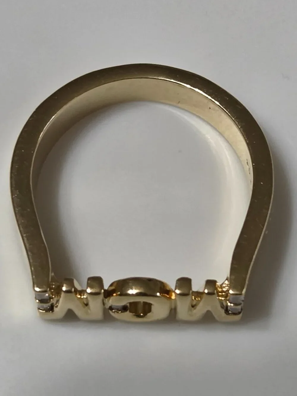 Authentic Pandora Mom Signet Ring